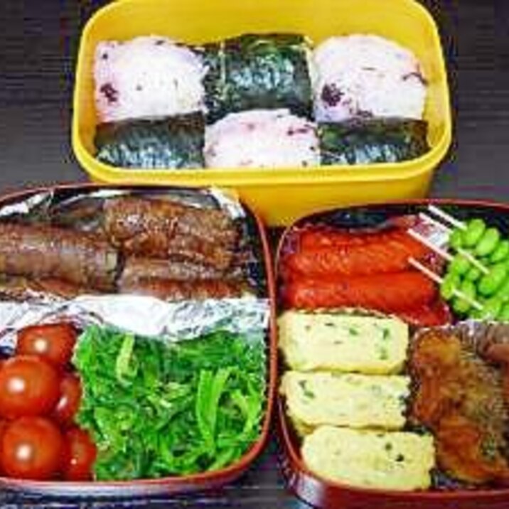 お花見弁当☆2011-①